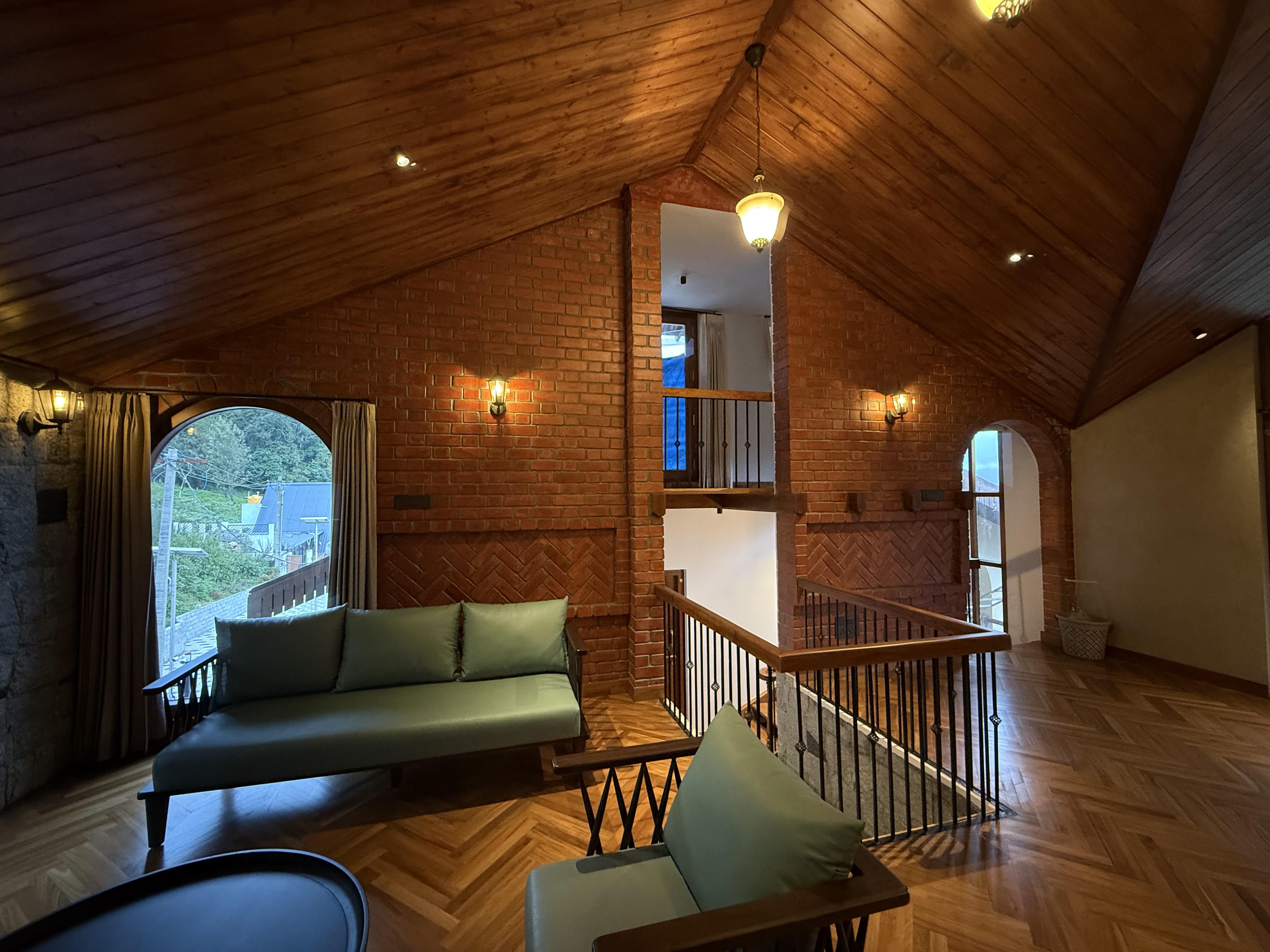 Heritage wooden ceiling beam detail